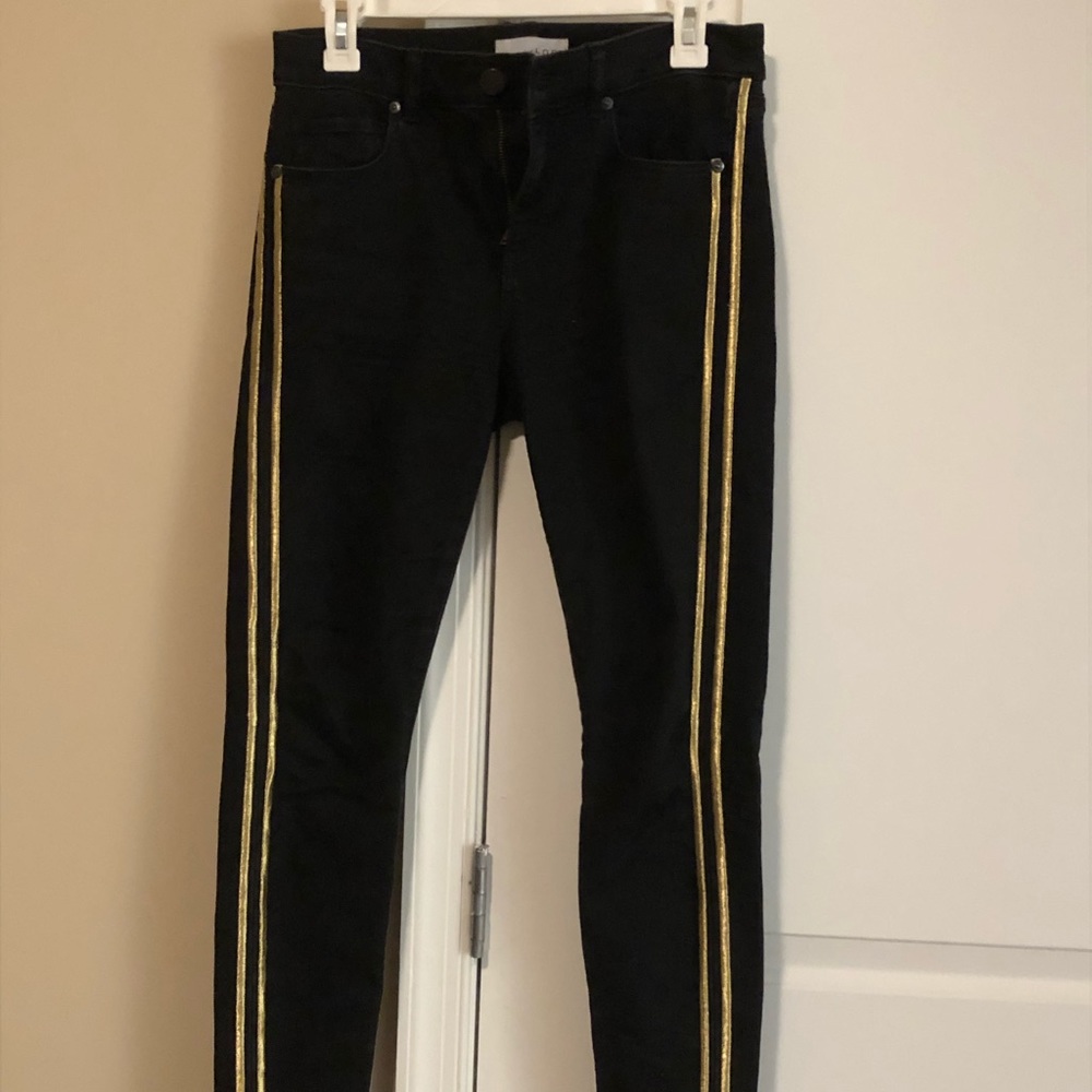 LOFT, black jeans